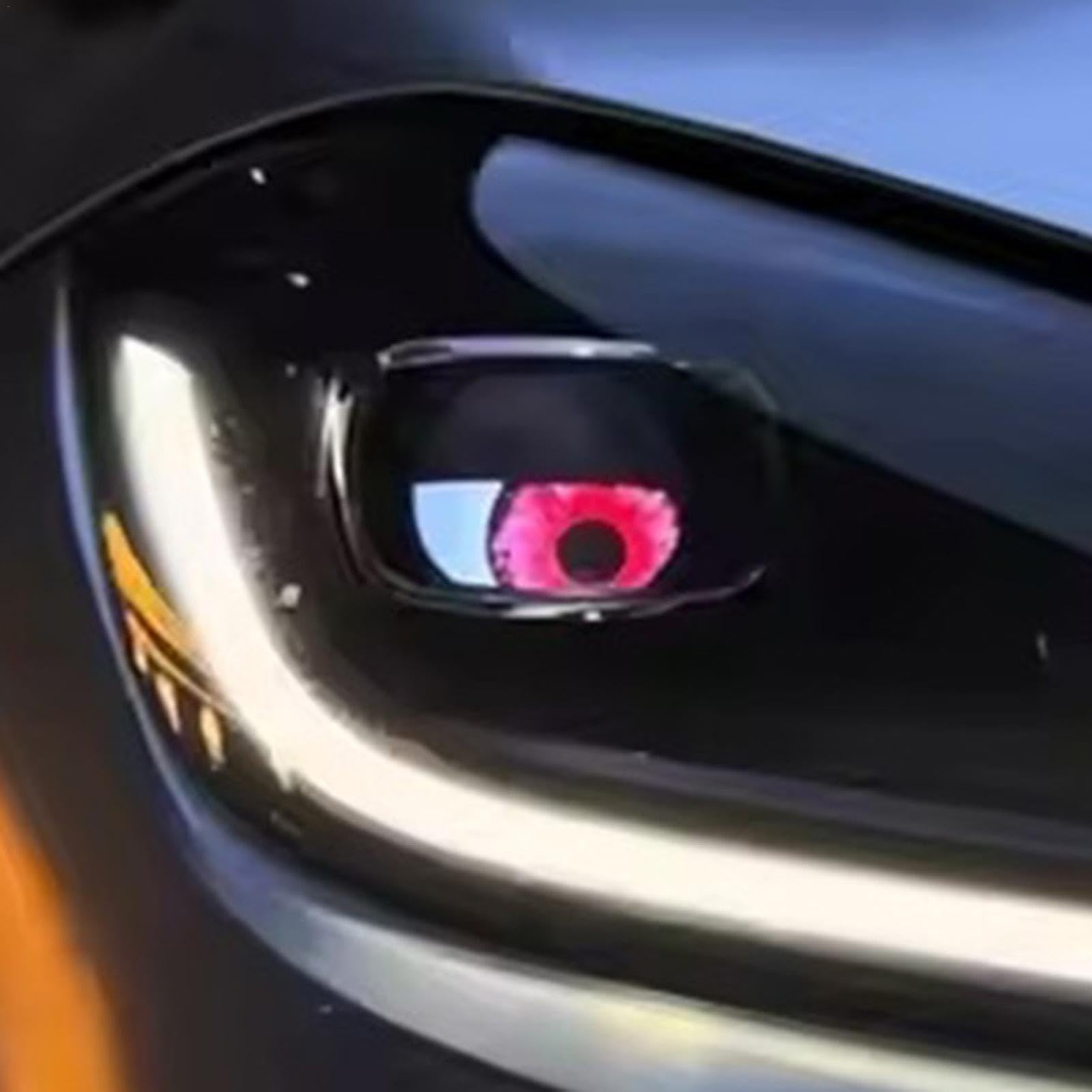 Amazon.co.jp: 車用デーモンアイライト、デビルアイヘッドライト,LED